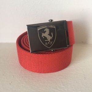 Fila Ferrari canvas belt